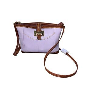 b.o.c. Born Concept crossbody purse lavender pebbled New